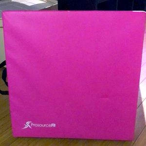 Thai massage pink pad tri fold cheer gym workout mat pink yoga workout 6 x 2